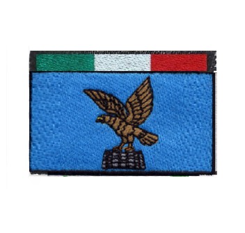 Patch toppa regione Friuli Venezia Giulia con tricolore Divisa Militare