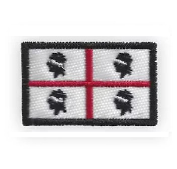 Patch toppa regione Sardegna cm 5 x 8 Divisa Militare