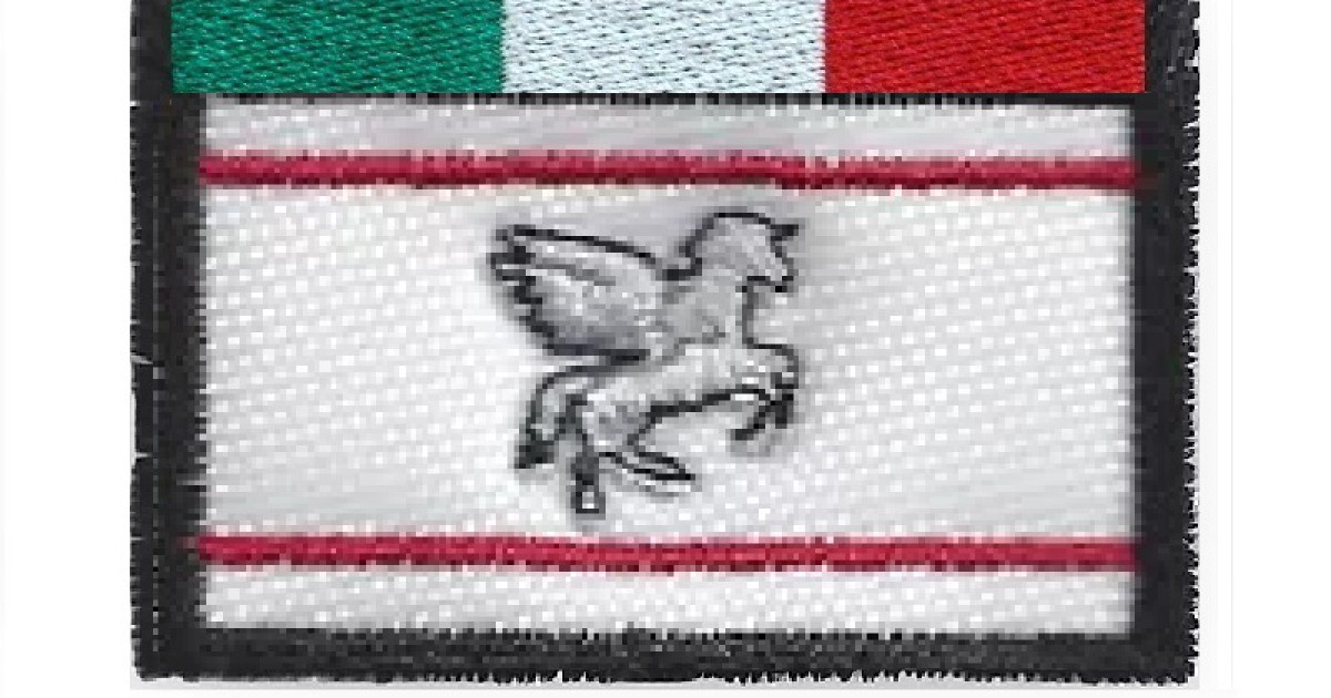 Toppa Termoadesiva Stemma Di Francoforte 9x6 Cm, Patch Con Ricamo Alta Brillantezza Da Stirare O Cucire - 5