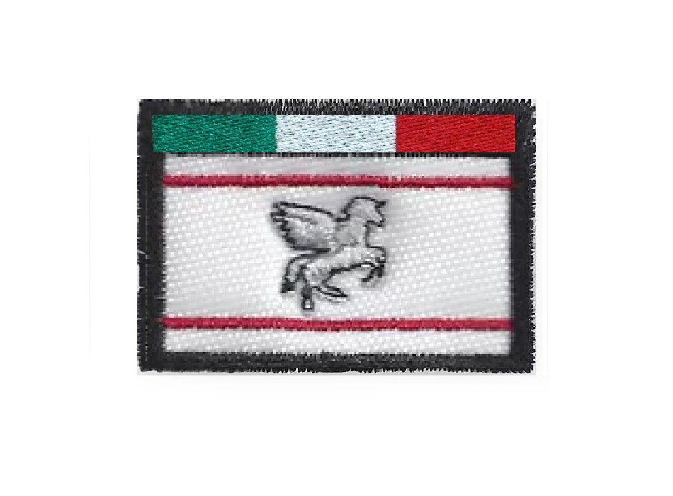 Patch toppa regione Toscana con tricolore Divisa Militare