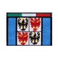 Patch toppa regione Trentino Alto Adige con tricolore