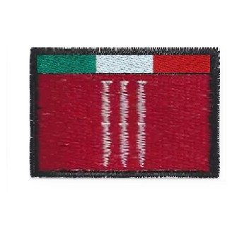 Patch toppa regione Umbria con tricolore Divisa Militare
