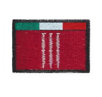 Patch toppa regione Umbria con tricolore Divisa Militare