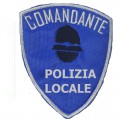 Patch Comandante polizia locale