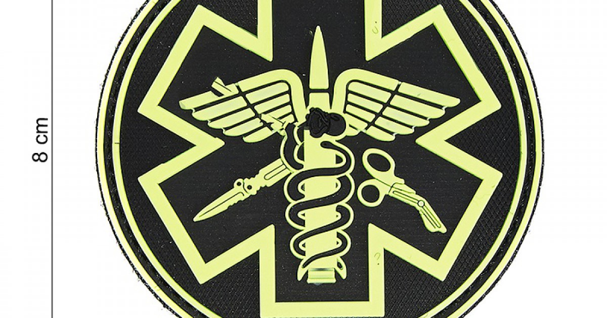 Patch Riflettente IR Militare - Distintivo Tattico Con Gancio E Anello