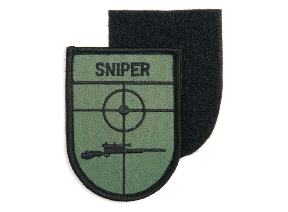 Patch toppa Sniper cecchino verde Divisa Militare