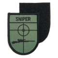 Patch toppa Sniper cecchino verde