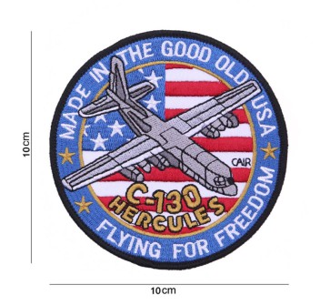 Patch Toppa stoffa C-130 Hercules Divisa Militare