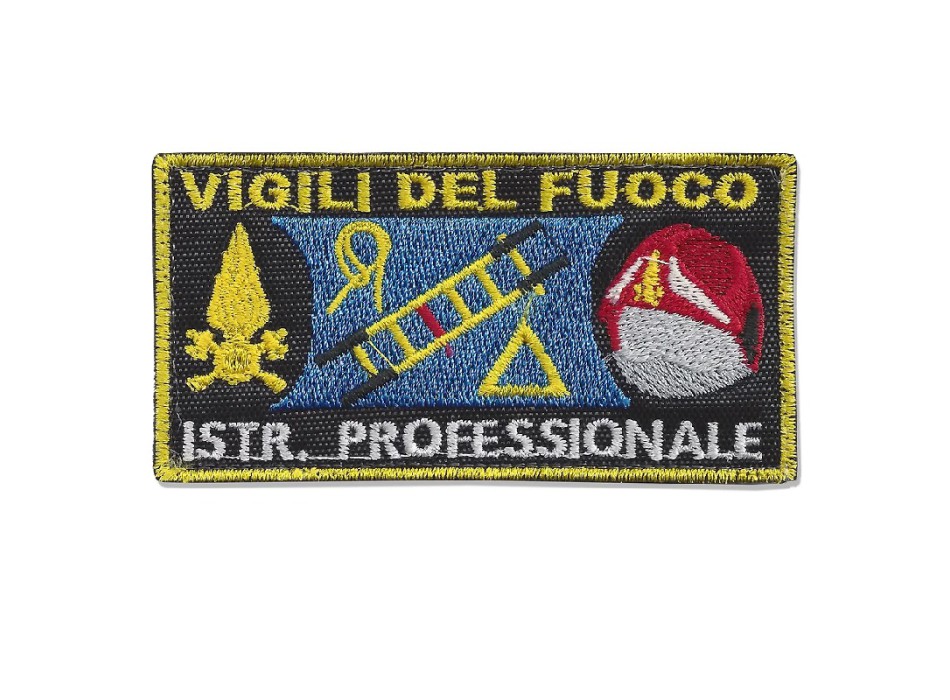 Patch toppa Vigili del Fuoco VVF Istruttore Professionale Divisa Militare