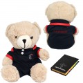 Peluche orsetto Carabinieri con agenda post it