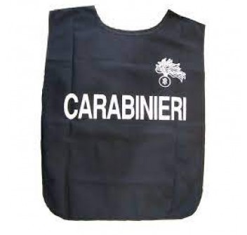 Pettorina Carabinieri corpetto gabardina Divisa Militare