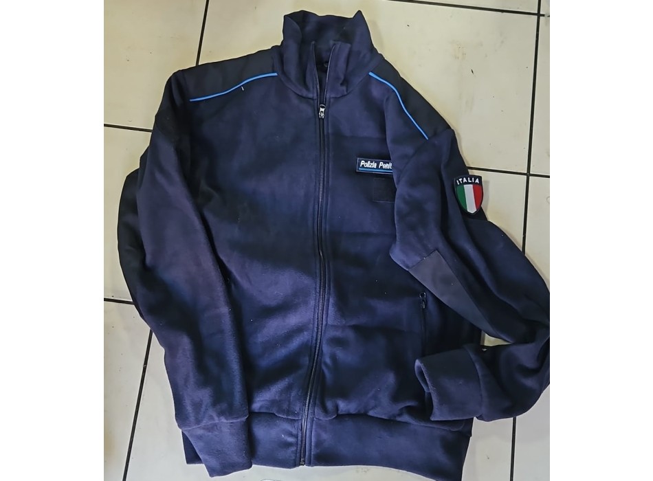 Pile Polizia Penitenziaria con zip Divisa Militare