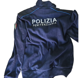 Pile Polizia Penitenziaria con zip Divisa Militare