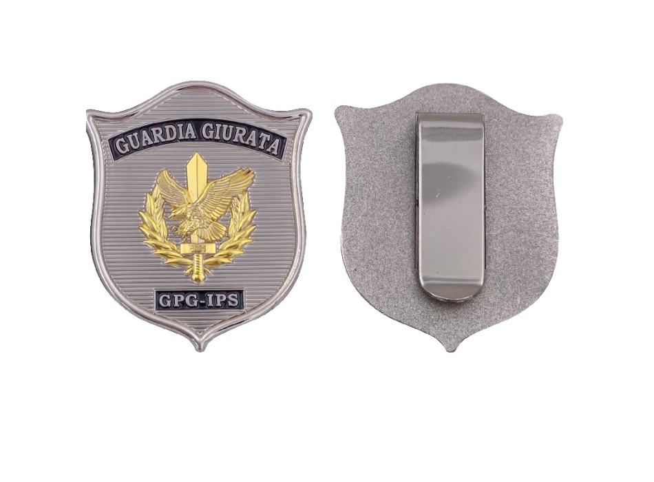 Placca gpg ips e suoi portafogli Divisa Militare