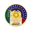 Placca Ministero delle Finanze 