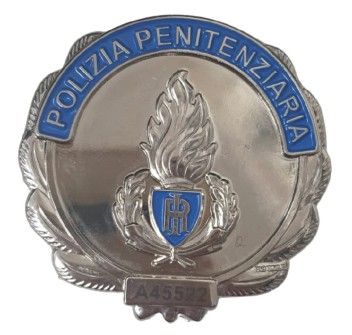 Placca Polizia Penitenziaria Divisa Militare