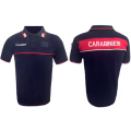 Polo Carabinieri blu maniche corte nuovo modello
