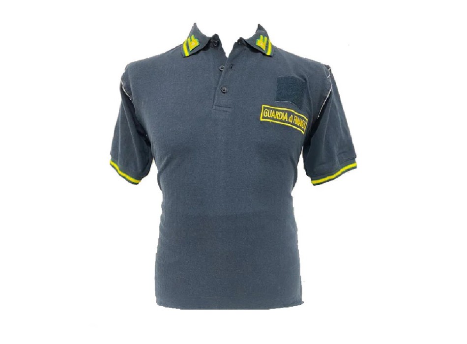 Polo GDF Guardia di Finanza Divisa Militare