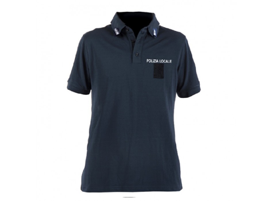 Polo in polipropilene polizia locale Liguria scritta catarifrangente Divisa Militare