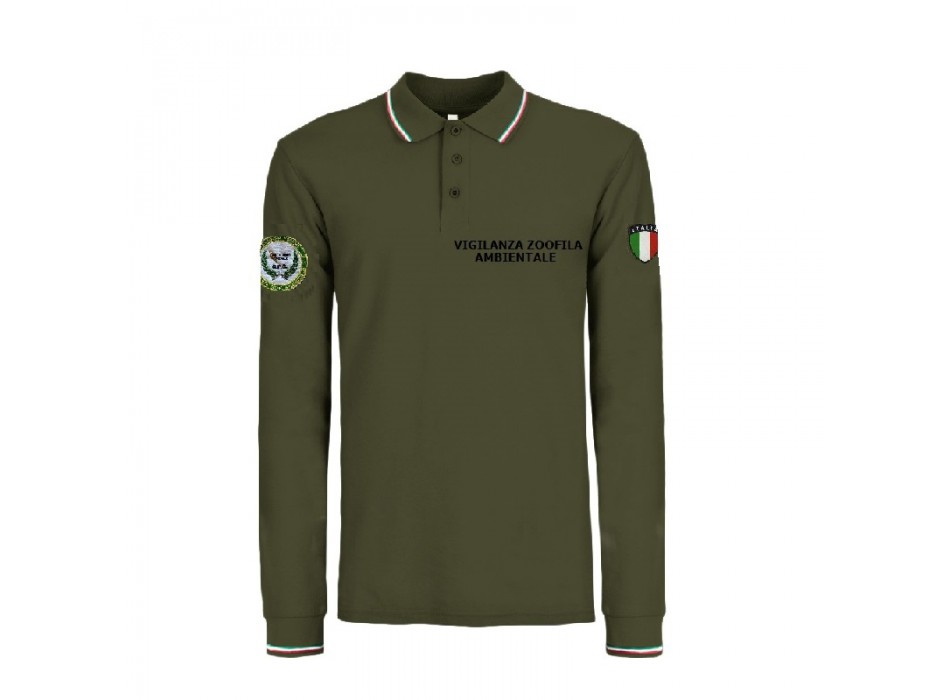 Polo maniche lunghe Accademia Kronos Divisa Militare