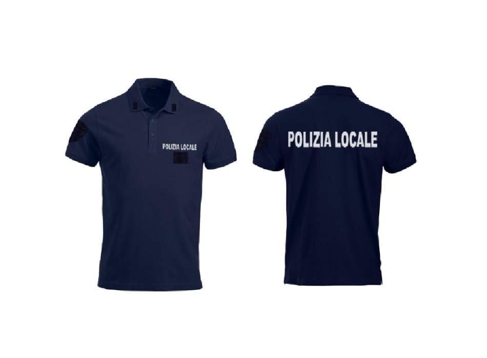 Polo polizia locale manica corte Divisa Militare