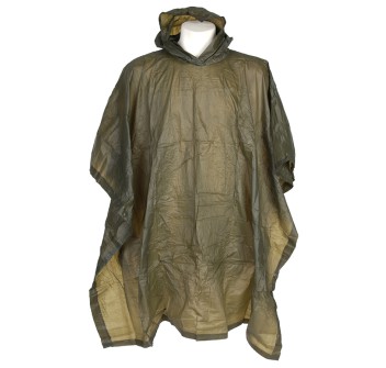 Poncho leggero per piogga in pvc Divisa Militare