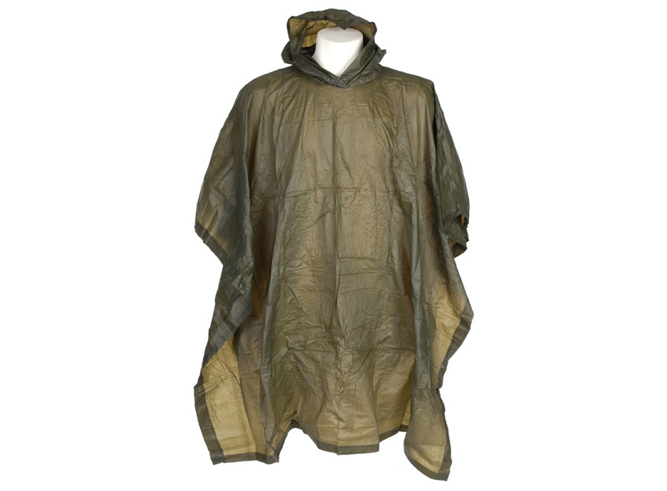 Poncho leggero per piogga in pvc Divisa Militare