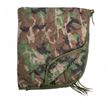 Poncho liner fodera per poncho/coperta piumino woodland Divisa Militare