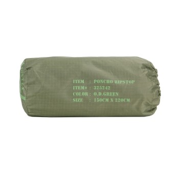 Poncho ripstop verde Divisa Militare