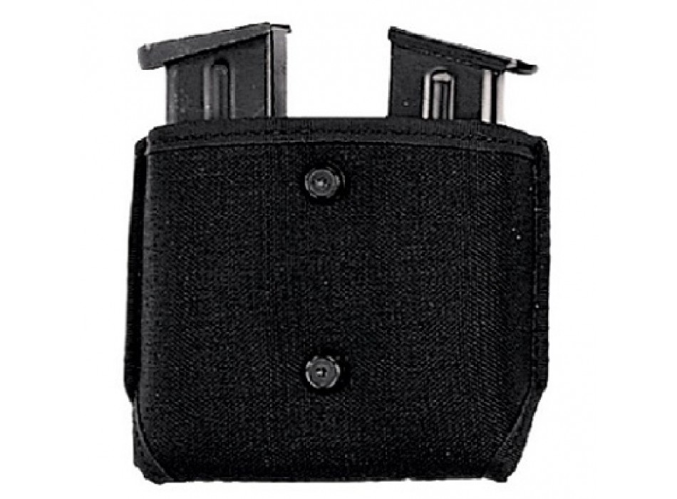 porta caricatore aperto doppio in cordura nero 2p59 Divisa Militare