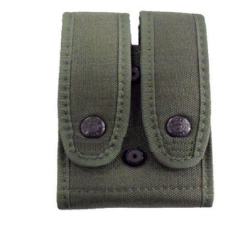 Porta caricatore doppio cordura verde Divisa Militare