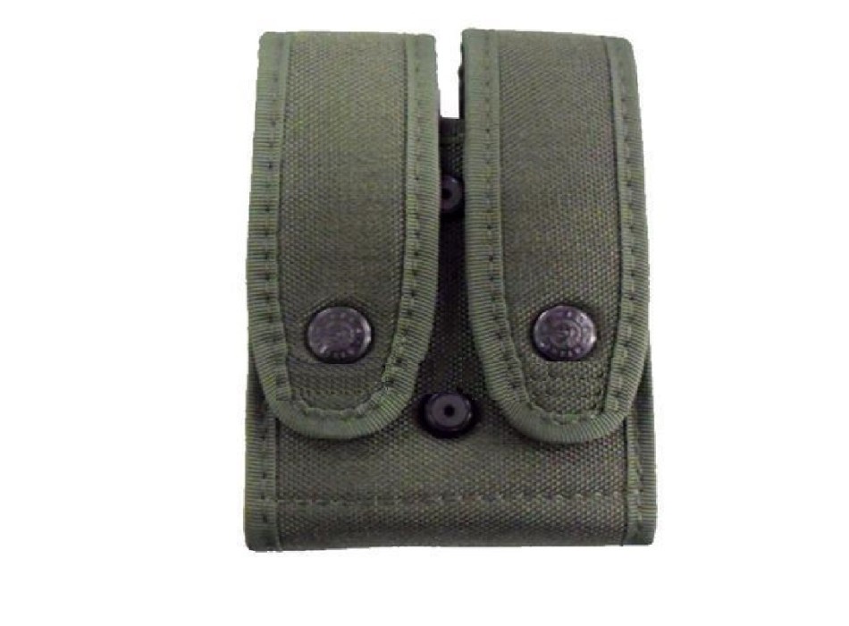 Porta caricatore doppio cordura verde Divisa Militare
