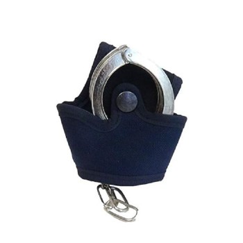 Porta manette cordura blu chiuso Divisa Militare
