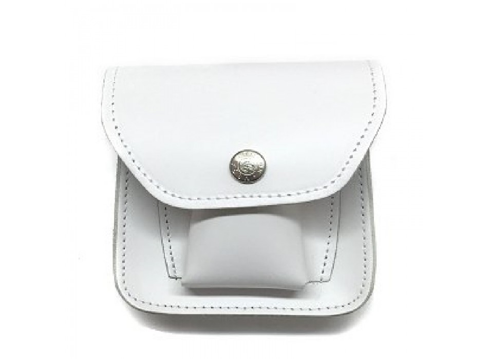 Porta manette+tasca generica 1p24 bianco Divisa Militare
