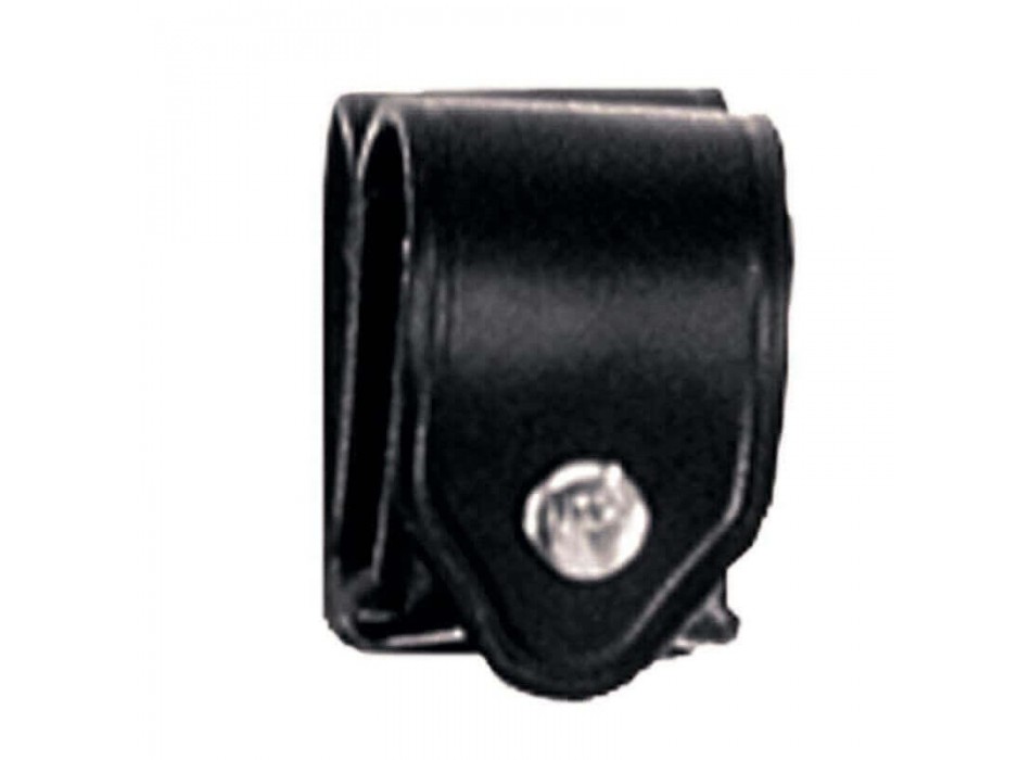 Porta speedloader in pelle nero 1p14 Divisa Militare