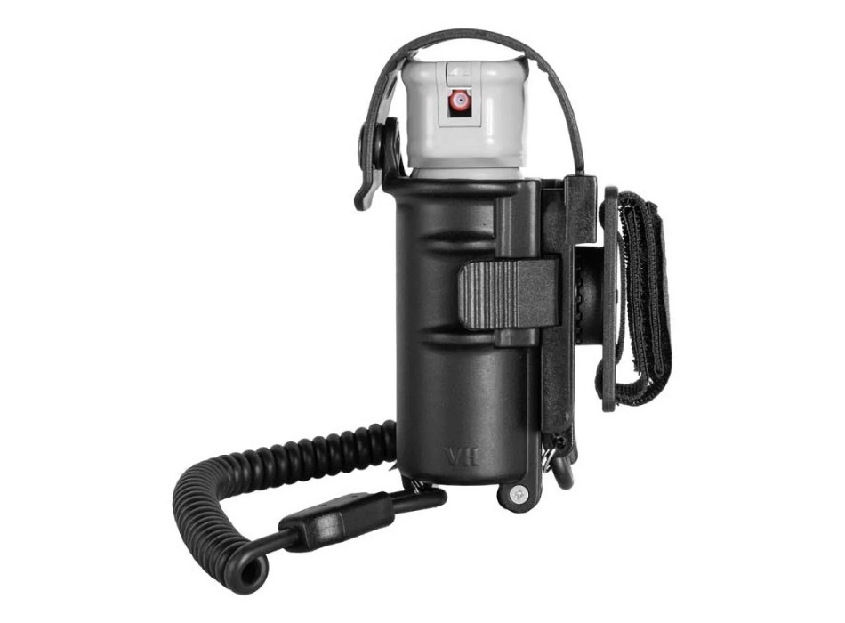 Porta spray peperoncino con correggiolo per stay safe, tactical line pro Divisa Militare