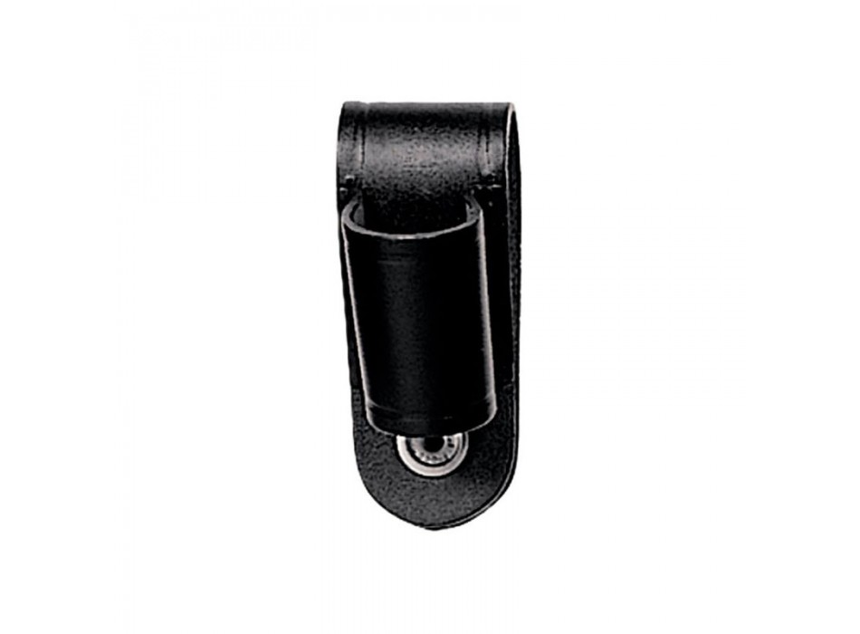 Porta torcia cm 2,5 in pelle 1V33 nero Divisa Militare
