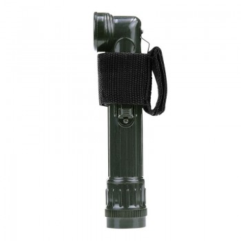 Porta torcia e guanti sottili cordura nero Divisa Militare