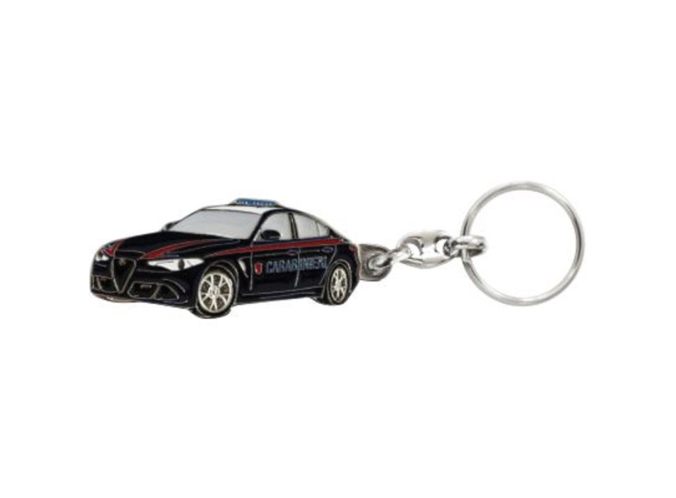 Portachiavi Carabinieri auto smaltata Divisa Militare
