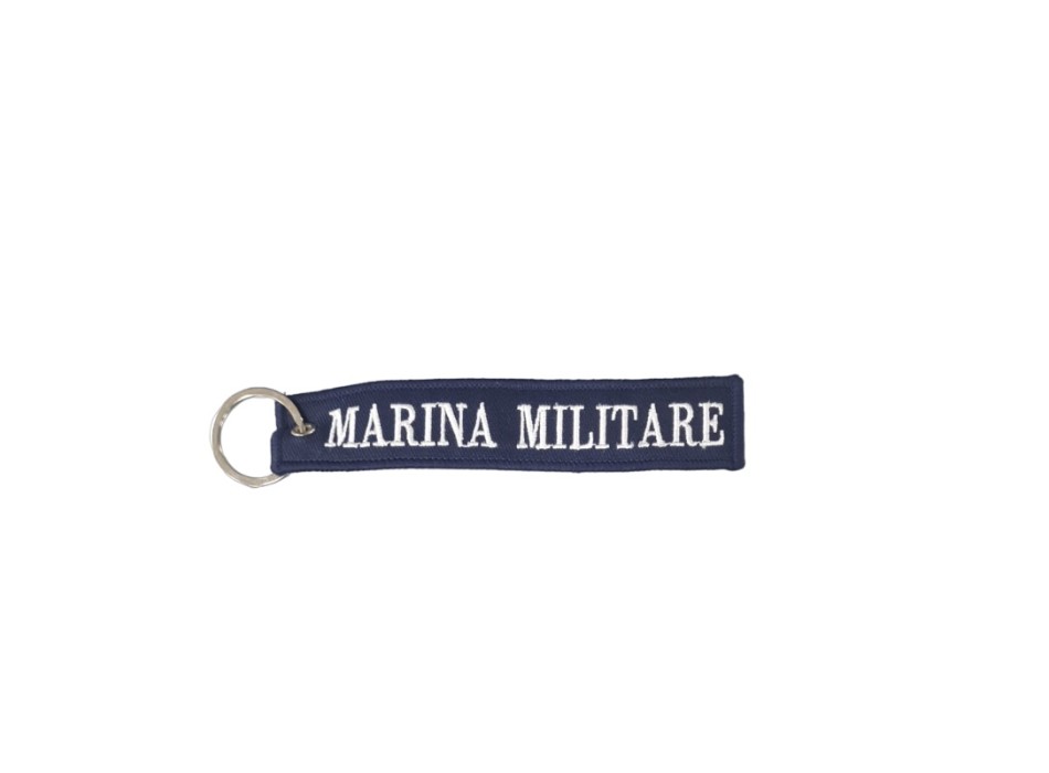 Portachiavi Marina Militare ricamato Divisa Militare