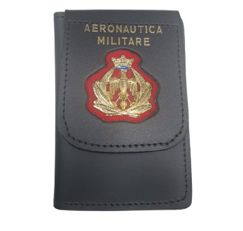 Portafogli con placca Aeronautica Militare Divisa Militare