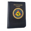 Portafogli con placca Protezione Civile