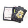 Portafogli Security service con placca