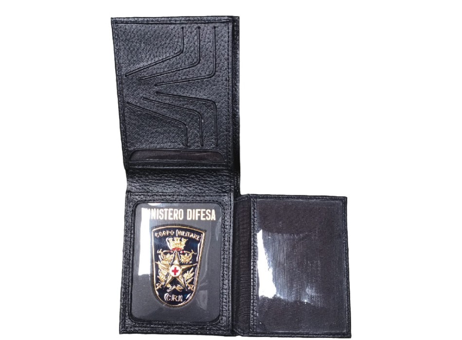 Portafogli Croce Rossa Corpo Militare placca classico