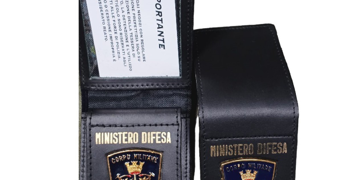 Portafogli CRI Croce Rossa Corpo Militare