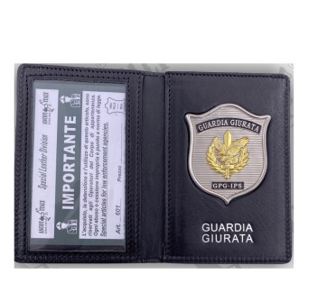 Portafogli gpg ips con placca Divisa Militare