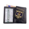 Portafogli placca polizia locale Roma Capitale 600v
