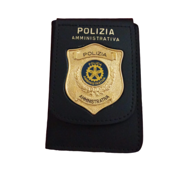 Portafogli Polizia Amministrativa Divisa Militare