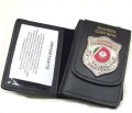 Portafoglio con placca Capitaneria di Porto Guardia Costiera Polizia Giuziaria