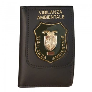 Portafoglio con portaplacca Vigilanza Ambientale Divisa Militare